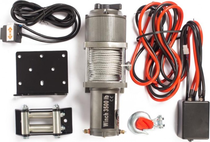 Лебедка автомобильная TOR P3500-1D (1588 кг/15 м) 12 V (114353) 114353 - изображение 2