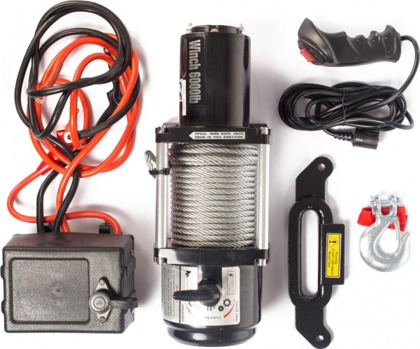 Лебедка автомобильная TOR P6000 (2948 кг/20 м) 12 V (114603) 114603 - изображение 2
