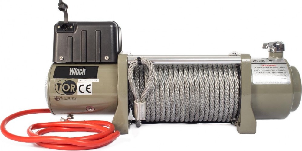 Лебедка автомобильная TOR S20000 (9072 кг/28 м) 12 V (1142004) 1142004