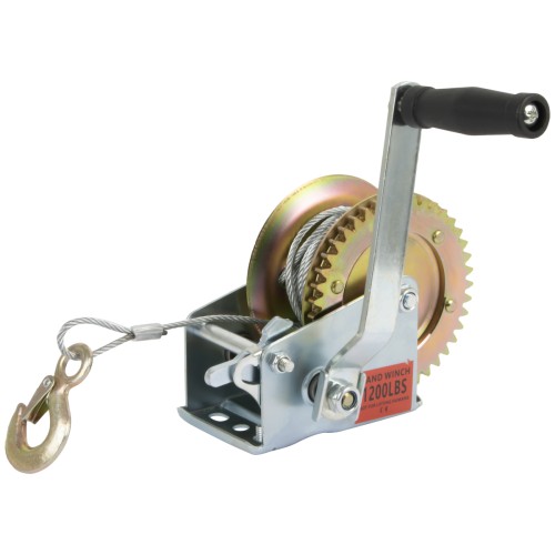 Лебедка барабанная OPTIMUS RL800 шестеренчатая 800 кг в0000135428