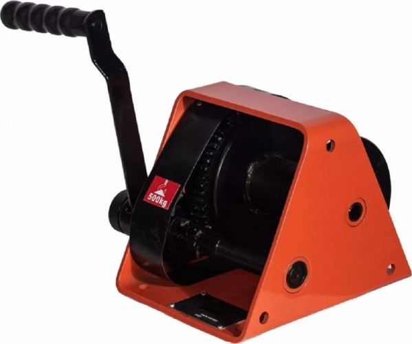 Лебедка барабанная СИБТАЛЬ HWG 0,5Т ручная без каната, червячная 00013799