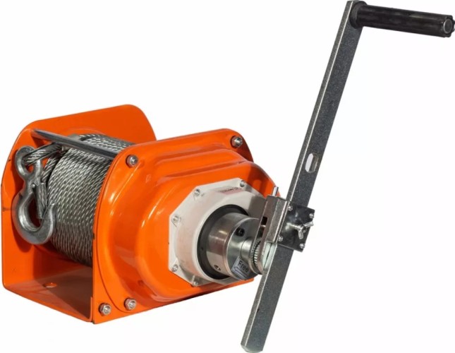 Лебедка барабанная СИБТАЛЬ JHW 1Т*40М ручная  00013971 - изображение 5