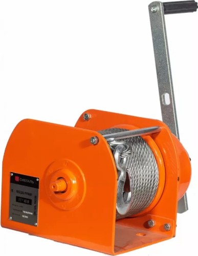 Лебедка барабанная СИБТАЛЬ JHW 1Т*40М ручная  00013971