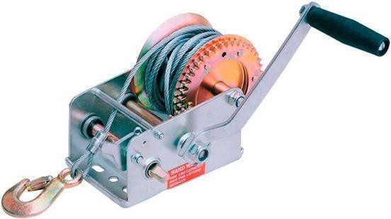 Лебедка барабанная СТЕЛЛА-ТЕХНИК WH16-20 грузоподъемность 700кг, канат 20м