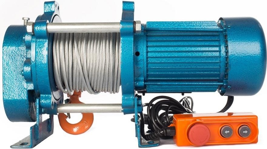 Лебедка электрическая TOR ЛЭК- 500 (KCD) 500 кг, 380V, канат 70 м 1002138 1002138