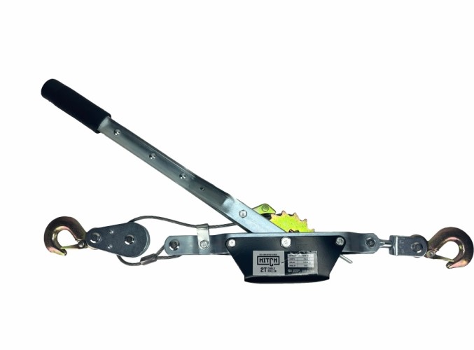 Лебедка рычажная HITCH CP 2001, 2т 2.5 м гаражная, канат одинарный храповый механизм SZ073184