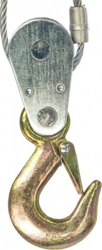 Лебедка рычажная MATRIX тяга-2 т, подъем-0,8 т,  двойное храповое колесо 52260 - изображение 3