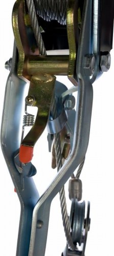 Лебедка рычажная MATRIX тяга-4 т, подъем-1,6 т,  двойное храповое колесо 52225 - изображение 4