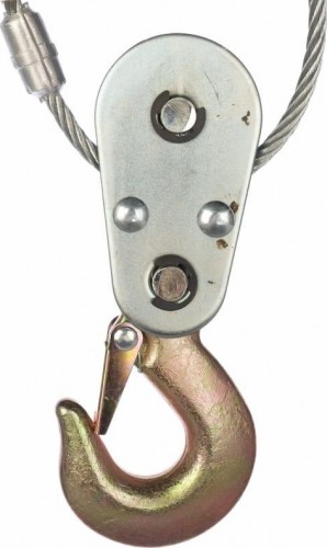 Лебедка рычажная MATRIX тяга-4 т, подъем-1,6 т,  двойное храповое колесо 52225 - изображение 2