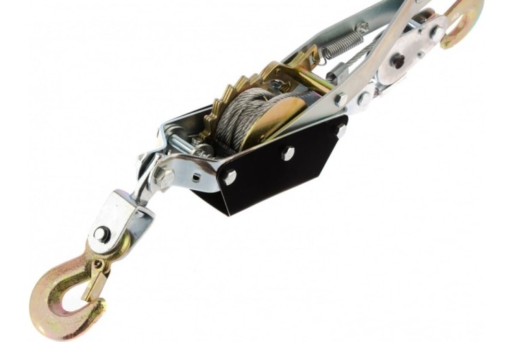 Лебедка рычажная Sparta тяга-1,5 т, подъем-0,6 т одинарное храповое колесо 522155