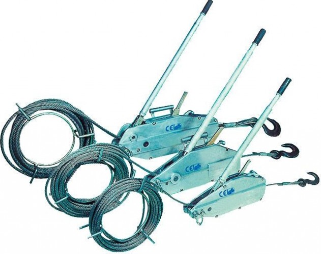 Лебедка рычажная СТЕЛЛА-ТЕХНИК GP-3.2т мтм канат 20м