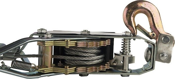 Лебедка рычажная Sturm 1091-08-2001 2т, 2 храповых колеса, трос 2,2м - изображение 2