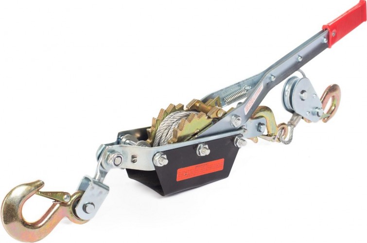 Лебедка рычажная TOR QSS3TB2 г/п 3 тонны, длина троса 2,4 метра, 1001831 1001831