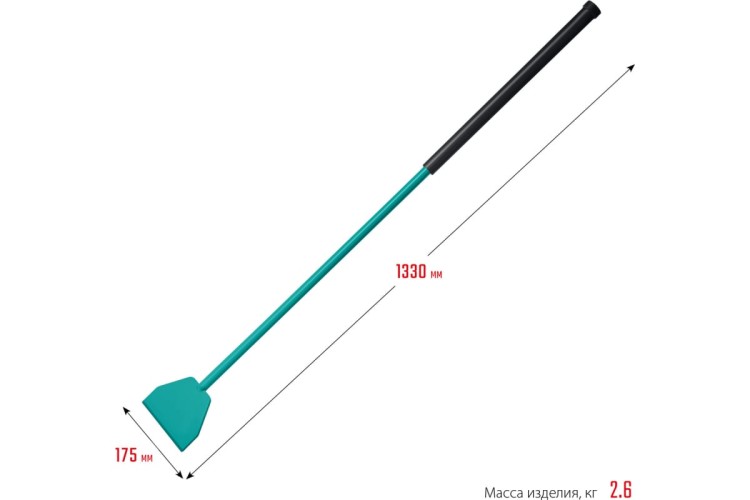 Ледоруб Сибин 2,6кг 175х1330 мм 21959-1 - изображение 4