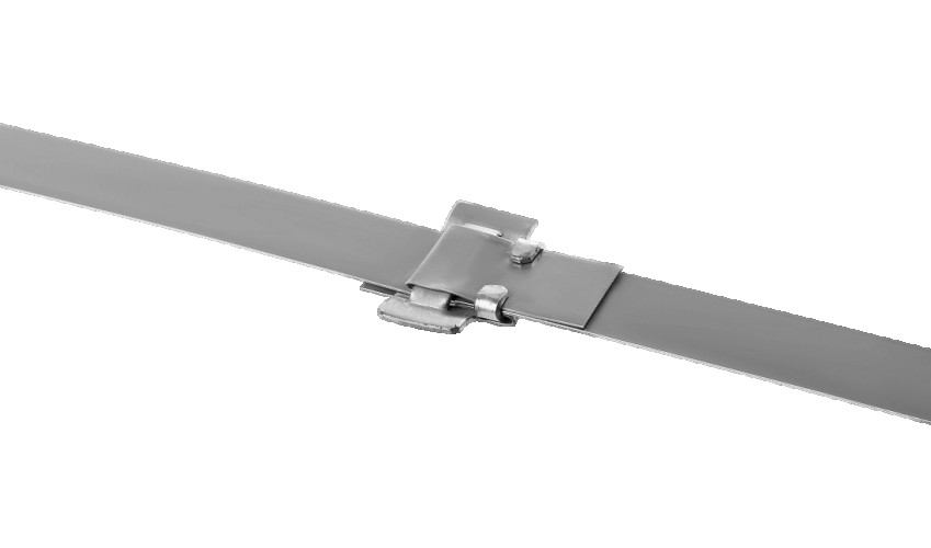 Лента бандажная ЗУБР 310244 БДЛ 20х0.7 мм, 50 м, нержавеющая, AISI 304 - изображение 3