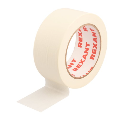Лента малярная REXANT 09-4445 (крепп) 48 мм (рулон 50 м) - изображение 2