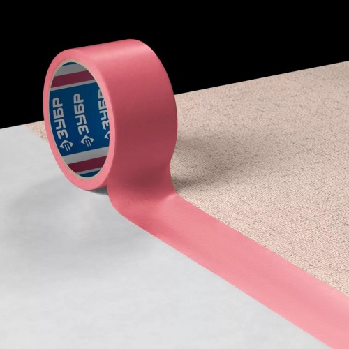 Лента малярная ЗУБР 12142-24 №200 24 ммх25 м, для деликатных и недавно окрашенн - изображение 2