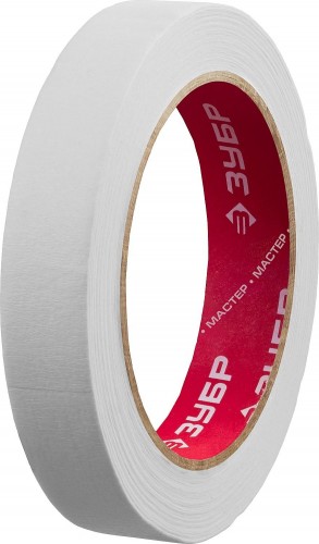 Лента малярная ЗУБР ЭКСПЕРТ креповая, 19ммх50м, 12115-19