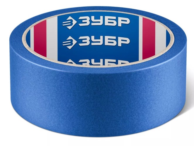Лента малярная ЗУБР №100 36 ммх25 м, для гладких и слегка шероховатых повер 12141-36