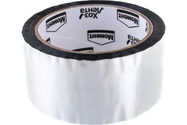 Лента металлизированная алюминиевая МОМЕНТ 1918973 48ммх50м Б0032668 - изображение 4