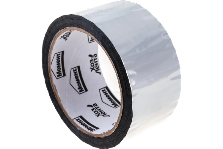 Лента металлизированная алюминиевая МОМЕНТ 1918973 48ммх50м Б0032668 - изображение 5