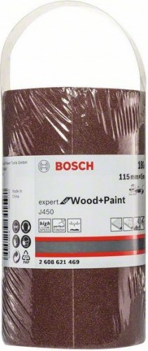 Лента-рулон BOSCH 115 мм G180 J450 Expert for Wood and Paint (рул.5м.) 2608621469 - изображение 2