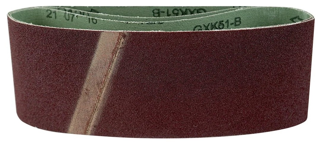 Лента шлифовальная BERGER BG1580 абразивная бесконечная для ЛШМ 75х457 мм, P100, 3