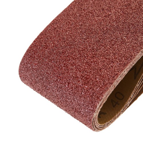 Лента шлифовальная Kranz KR-91-1334 бесконечная, 75х533мм, p40 (5 шт/уп) - изображение 3