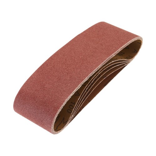 Лента шлифовальная Kranz KR-91-1337 бесконечная, 75х533мм, p100 (5 шт/уп) - изображение 2