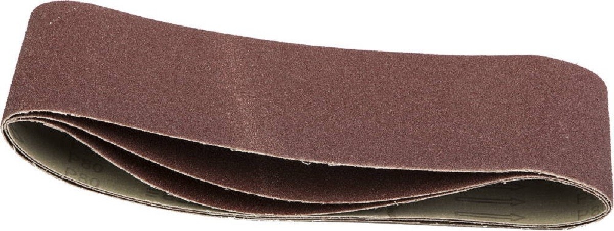 Лента шлифовальная STAYER MASTER 100х610 мм, p80, для лшм, 3 шт. 35443-080