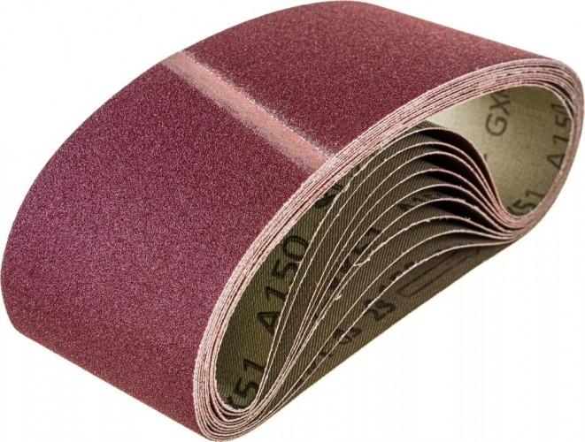Лента шлифовальная Sturm 9010-B75x457-150 p150, 10 шт.