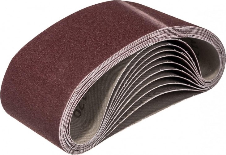 Лента шлифовальная Sturm 9010-B75x457-120 p120, 10 шт.