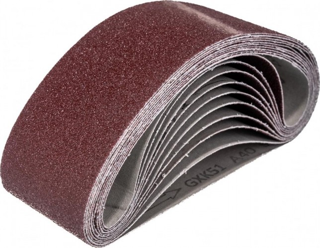 Лента шлифовальная Sturm 9010-B75x457-040 p40, 10 шт.