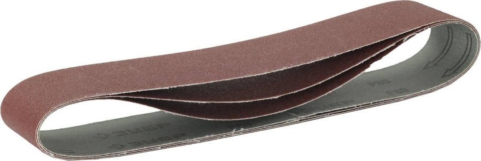 Лента шлифовальная ЗУБР МАСТЕР 50х686 мм, p 80, для точила зтшм-150/686, 3 шт. 35546-080 - изображение 3