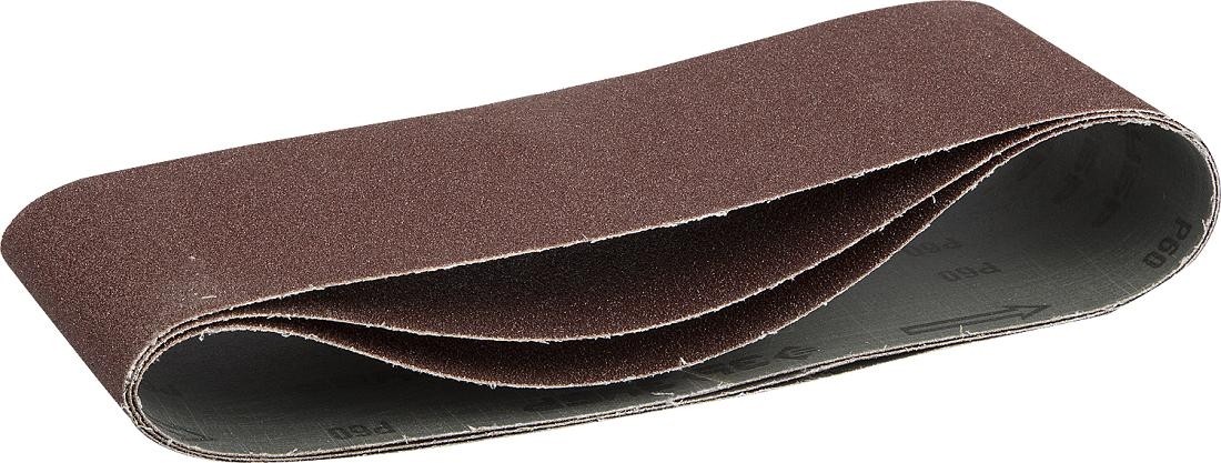 Лента шлифовальная ЗУБР МАСТЕР 100х610 мм, p60, для лшм, 3 шт. 35543-060