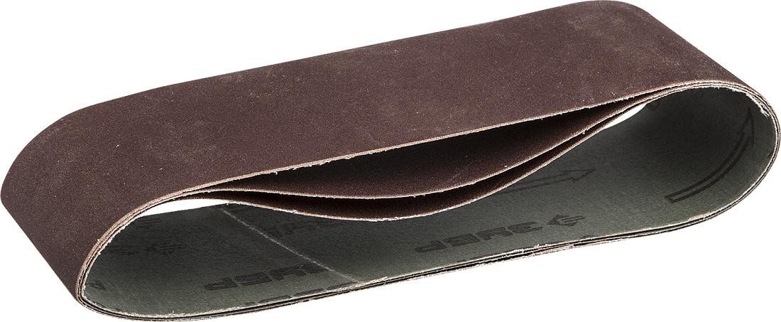Лента шлифовальная ЗУБР МАСТЕР 75х533 мм, p320, для лшм, 3 шт. 35542-320