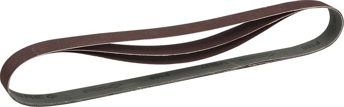 Лента шлифовальная ЗУБР МАСТЕР 25х762 мм, p180, для станка зшс-330, 3 шт. 35547-180