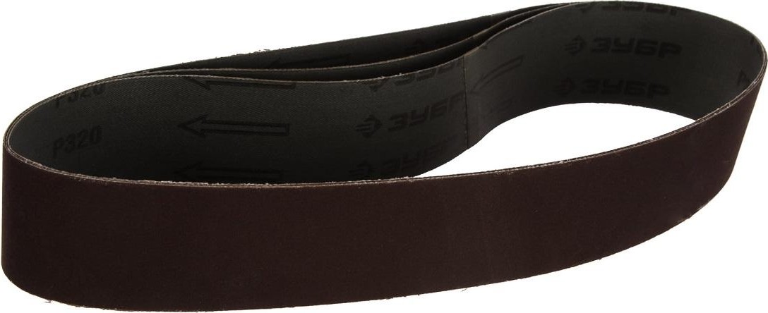 Лента шлифовальная ЗУБР МАСТЕР 50х686 мм, p320, для точила зтшм-150/686, 3 шт. 35546-320 - изображение 3