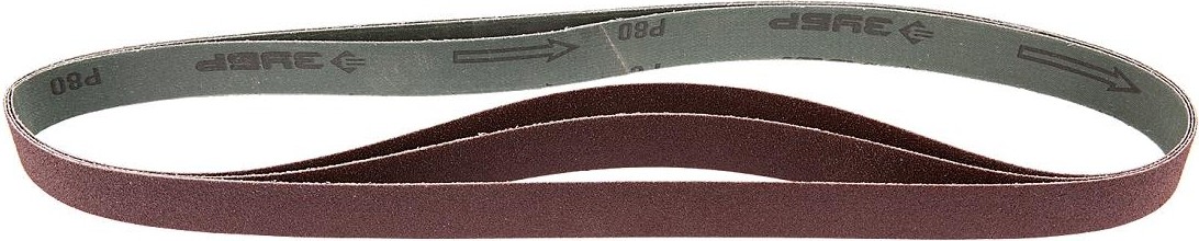 Лента шлифовальная ЗУБР МАСТЕР 25х762 мм, p80, для станка зшс-330, 3 шт. 35547-080