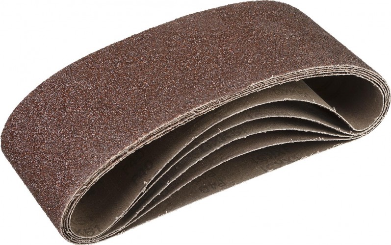 Лента шлифовальная ЗУБР СТАНДАРТ 100х610 мм, p40, для лшм, 5 шт. 35343-040