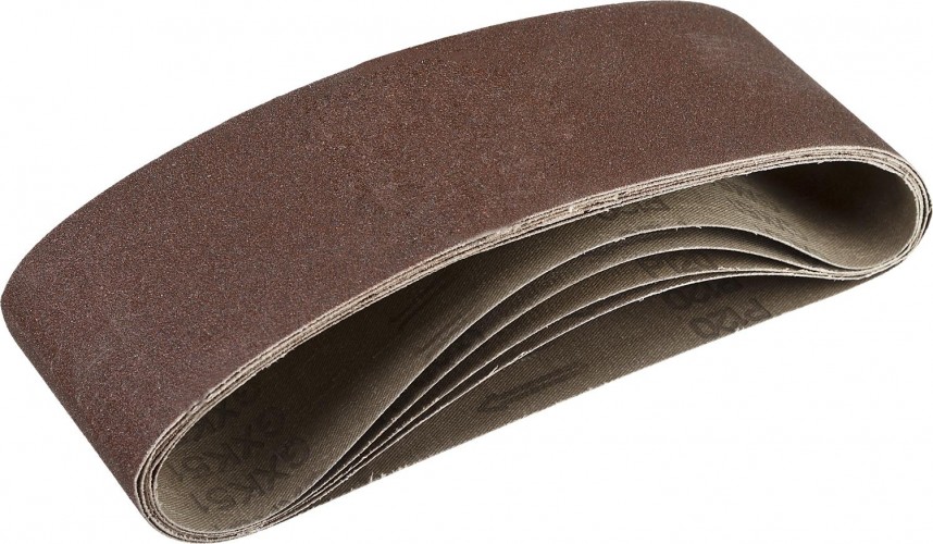 Лента шлифовальная ЗУБР СТАНДАРТ 75х533 мм, p120, для лшм, 5 шт. 35342-120