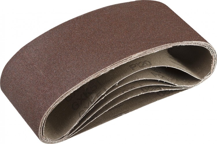 Лента шлифовальная ЗУБР СТАНДАРТ 75х457 мм, p120, для лшм, 5 шт. 35341-120