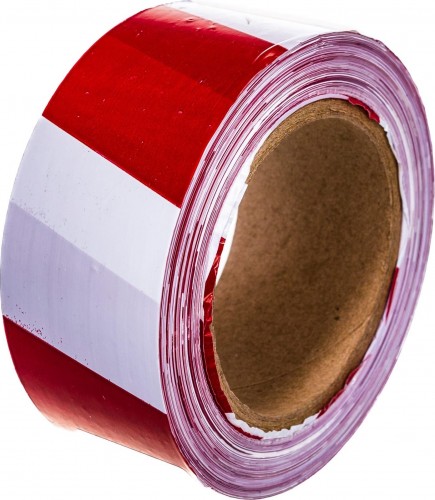 Лента сигнальная STAYER MASTER цвет красно-белый, 50ммх150м, 12241-50-150 - изображение 2
