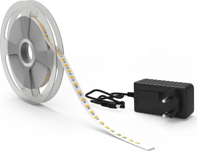 Лента светодиодная GAUSS BT085 basic в комплекте 12v 14,4w/m 1400lm/m 3000k ip20