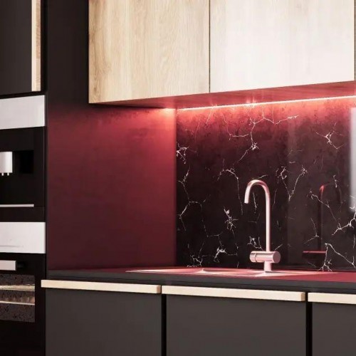 Лента светодиодная GAUSS Elementary 2835/60-smd 4.8w 12v dc красный ip66 (zip bag 5м) 356000705 - изображение 3