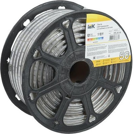 Лента светодиодная IEK LSR-5050RGB30 7,2-IP67-220В ( 50 м ) Многоцветный LSR4-3-030-67-0-50