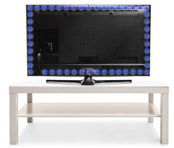 Лента светодиодная LAMPER  141-383 5B, SMD2835, 4,8Bт/м, 60 LED/м, синий, 8мм/1м USB - изображение 3