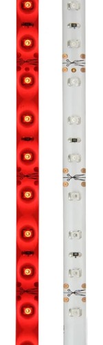 Лента светодиодная LAMPER  141-351 12B, SMD2835, 4,8Bт/м, 60 LED/м, красный, 8мм/5м,
