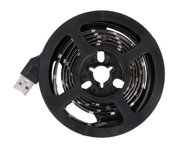 Лента светодиодная LAMPER  141-385 5B, SMD2835, 4,8Bт/м, 60 LED/м, 6500K, 8мм/1м, USB - изображение 2