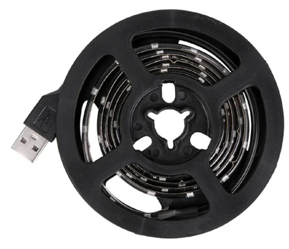 Лента светодиодная LAMPER  141-386 5B, SMD2835, 4,8Bт/м, 60 LED/м, 3000K, 8мм/1м USB - изображение 2
